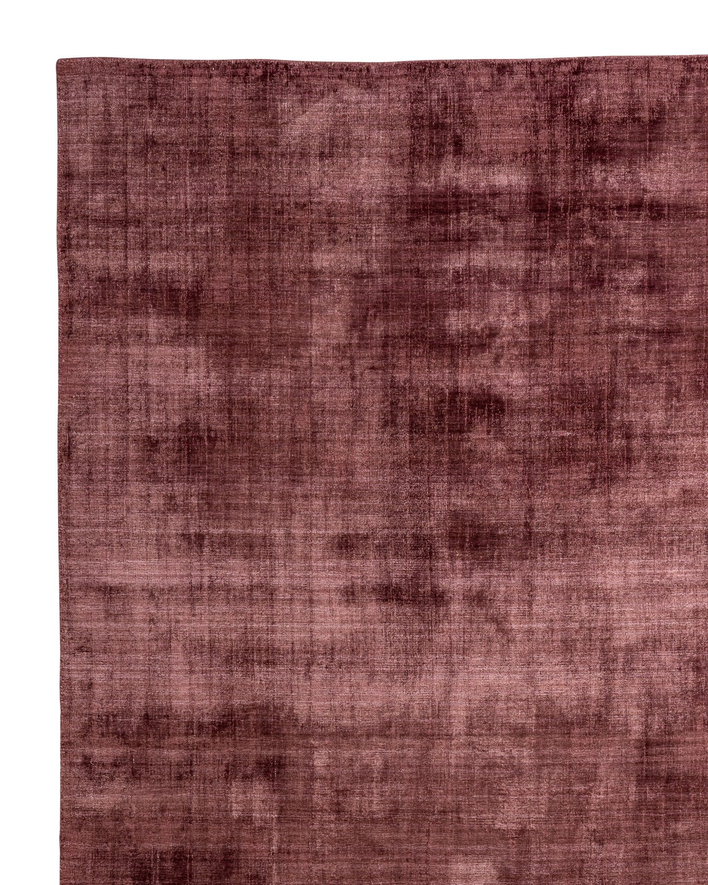 Deep Rose Rug Rose Viscose Rug – Rug Porter